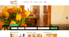 Desktop Screenshot of eigenart-appartement.de